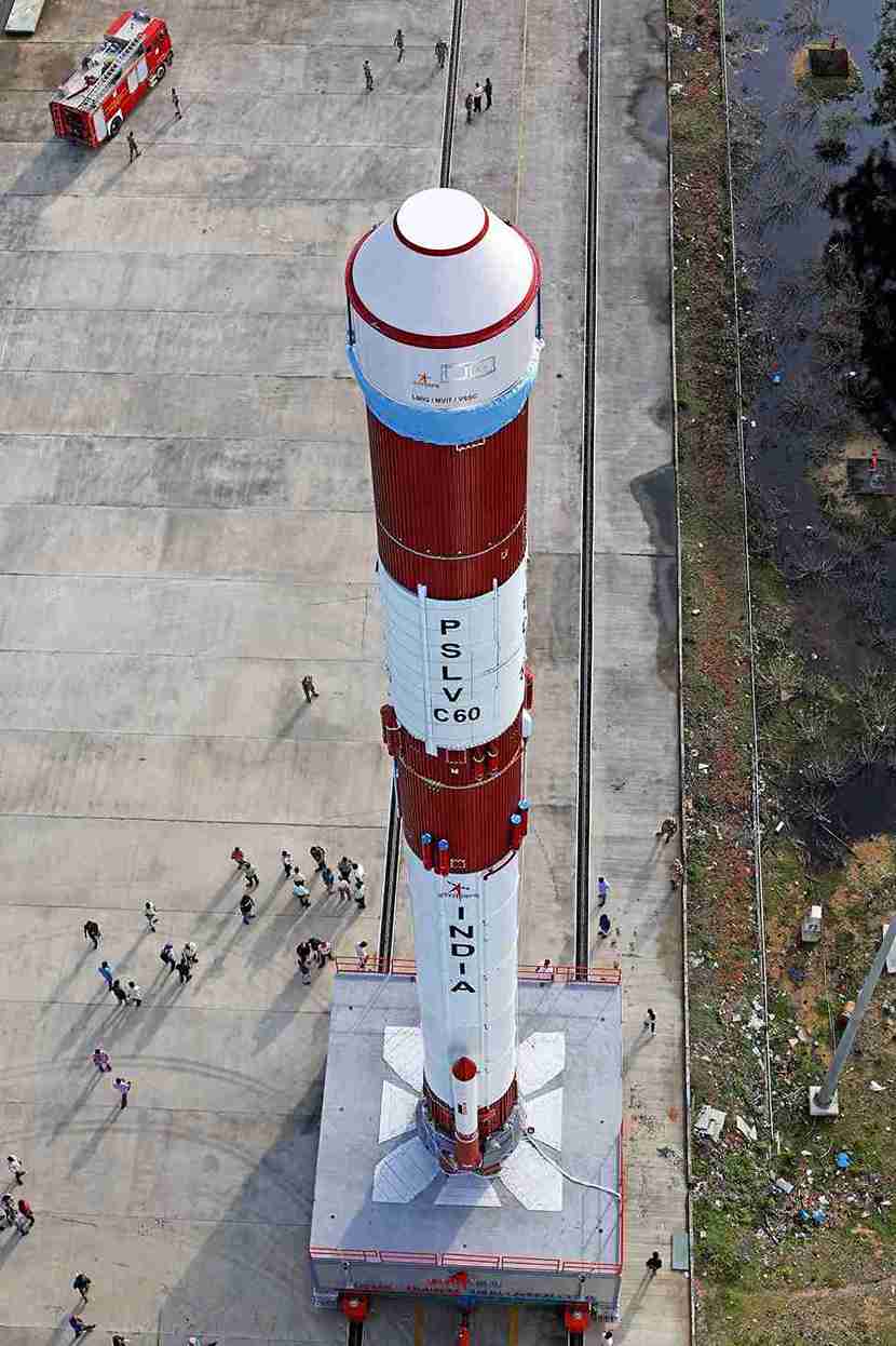 ISRO SPADEx launch image